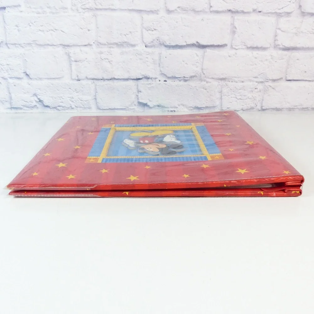 2003 3D Disney Mickey Mouse 12x12 Scrapbook Album Sandylion NO Box NO Stickers